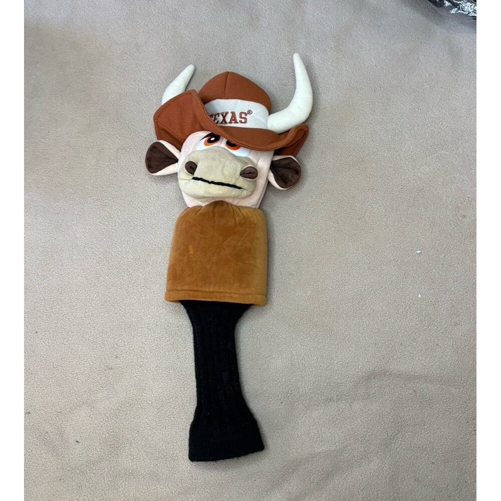 Driver Headcover Texas Longhorns NCAA Mascot Golf Team Golf